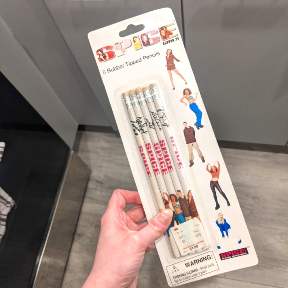 Spice Girls Pencils NWT
